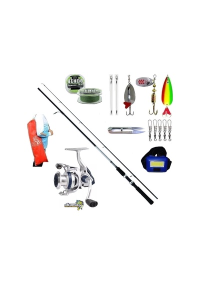 Aria-3000a Daiwa Sweepfire 210cm 10-30gr Turna Spin Olta Takımı Seti