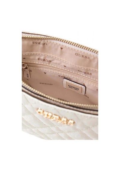 Guess Isemay Mini Çapraz Askılı Kadın Beyaz Çapraz Çanta Hwgg9628720-off Beyaz