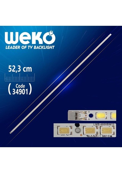 Lmb-4600bm12 - 64 Ledli - 52.3 Cm - Wk-742 Tv Led Bar Tvnizi Açıp İçindeki Led Barla Birebir Aynısı Olduğunu Görmeden Almayınız. Sonrasında İade Almamaktayız.