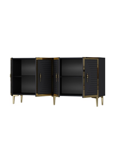 Ka1508ag Tuna Konsol, Tv Sehpası Antrasit-gold 150cm Antrasit / Koyu Gri - Gold Ka1508ag Tuna Konsol, Tv Sehpası Antrasit-gold 150cm Antrasit / Koyu Gri - Gold