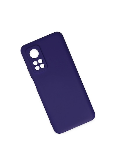 Newface - 429 - Xiaomi Mi 10t Kılıf Nano İçi Kadife Silikon - Edntrend - - Mor