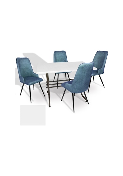 Japon - Çırağan Masa Takımı - 70x120 Werzalit, Wermodin Ve Allzalit Tabla - Beyaz - Mavi Çok Renkli Japon - Çırağan Masa Takımı - 70x120 Werzalit, Wermodin Ve Allzalit Tabla - Beyaz - Mavi Çok Renkli