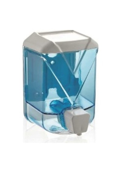 Maxıflow Plastik Sıvı Sabunluk - Şeffaf Mavi 500 Ml 13434 Diğer