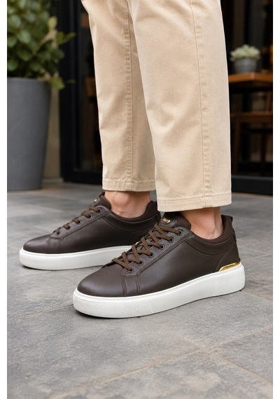 Ht Hotin Lynx Erkek Günlük Sneaker Bağcıklı Rahat Tabanlı Şık Casual Spor Ayakkabı - Kahverengi Ht Hotin Lynx Erkek Günlük Sneaker Bağcıklı Rahat Tabanlı Şık Casual Spor Ayakkabı - Kahverengi