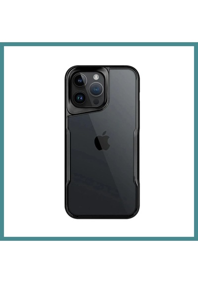 Trendexa İphone 15 Pro Uyumlu Kılıf Boyi Silikon Kapak - Siyah Mac