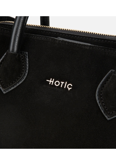 Hotiç Kadın Süet Deri Siyah Tote Çanta 03cah317110a100 03cah317110a100 Siyah