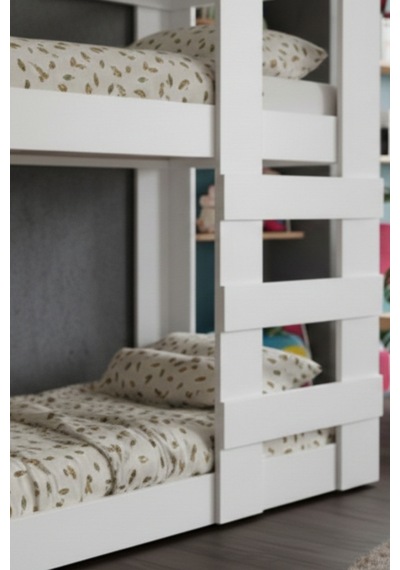 Agonya Modern Mdf İki Katlı Ranza- 1. Sınıf Mdf Kompakt Tasarım Sağlam Merdivenli İki Katlı Karyola Agonya Modern Mdf İki Katlı Ranza- 1. Sınıf Mdf Kompakt Tasarım Sağlam Merdivenli İki Katlı Karyola