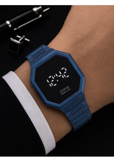 Dijital Led Dokunmatik Ekranlı Suya Dayanıklı 2 Yıl Garantili 3 Atm Unisex Kol Saati Vs.blkt.1101 Gümüş