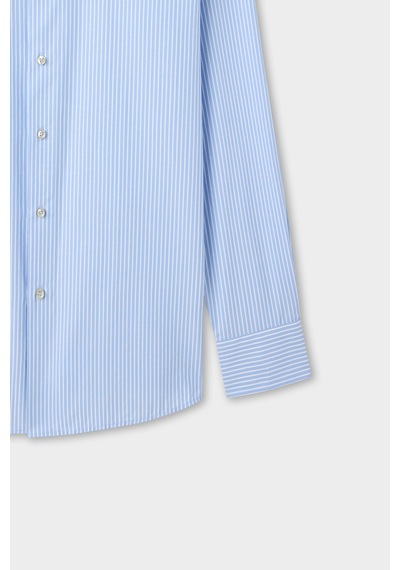 D'S Damat Ds Damat Slim Fit Mavi Çizgili Gömlek 5hf02hd01186m Çok Renkli