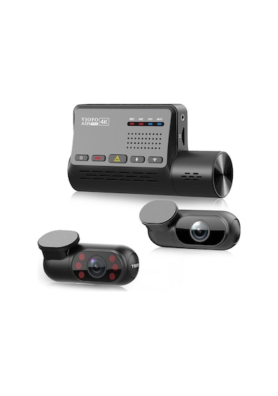 Viofo A139 Pro 3 Kameralı Ön-arka-iç 4k Hdr 5ghz Wifi Gps'li Araç Kamerası