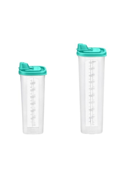 Plastik Sıvı Yağlık 0.75 + 1 L 2'li Set