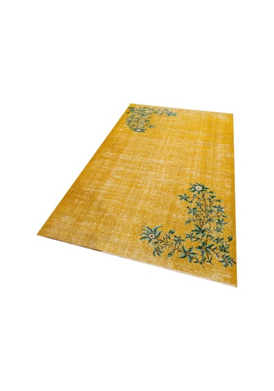 Eşsiz Anadolu Vintage Eskitme El Dokuma Halı 140 X 253 Cm F1324