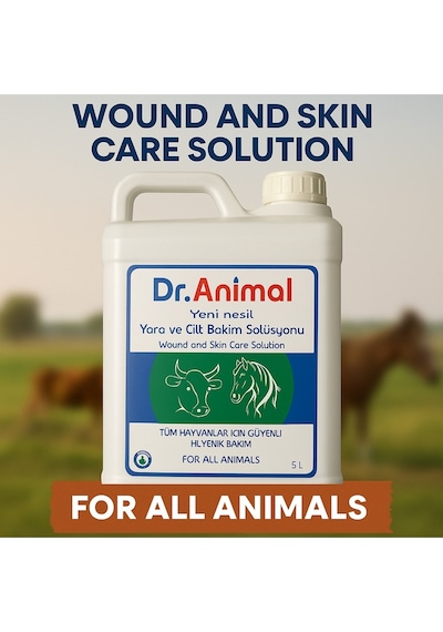 Dr.animal Yara Ve Cilt Bakım Solüsyonu 5 Lt