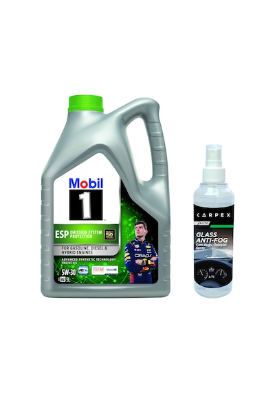 Mobil 1 Esp 5W-30 Motor Yağı 5 L + Carpex Buğu Önleyici