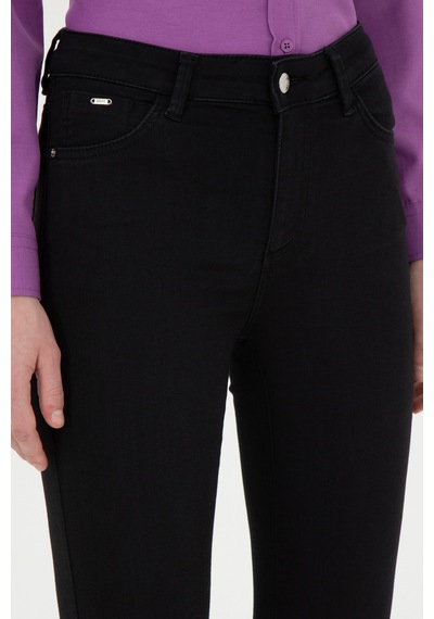 U.S. Polo Assn. Kadın Siyah Toothpick Fit Jean Pantolon 50288513-DN0027