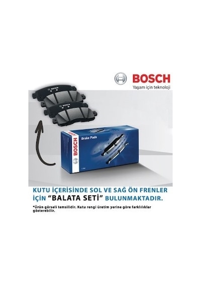Citroen C5 1.6hdi 2008-2014 Bosch Ön Balata