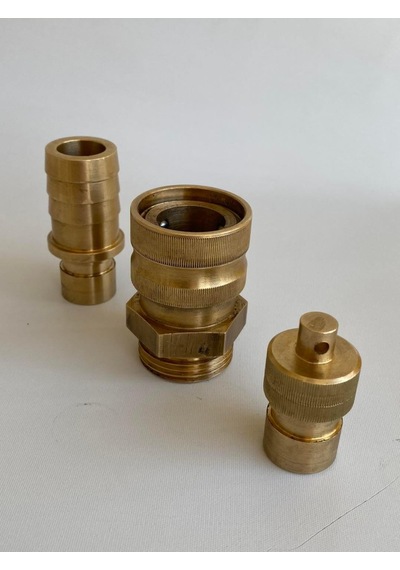Gemü Hava Sıvı Valfi Pirinç Bağlantı Adaptörü 17mm