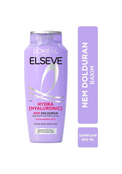3'lü 300ml Hydra Hyaluronic Şampuan + 175ml Saç Kremi Seti pktelsvhydrhylrncshvsks-10395