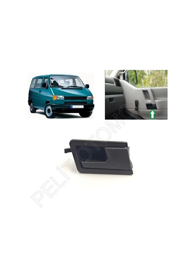 Transporter T4 Kapı İç Açma Kolu Sağ 701837020a 01c Siyah