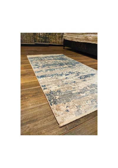 Aura 2604-azure Açık Gri-mavi Halı Çok Renkli