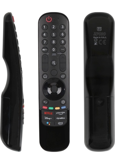Lg Akb76039906 Netflix - Prime Video - Shahid Vip - Alexa - Disney+ Tuşlu Ses Komutsuz Lcd Led Tv Kumanda