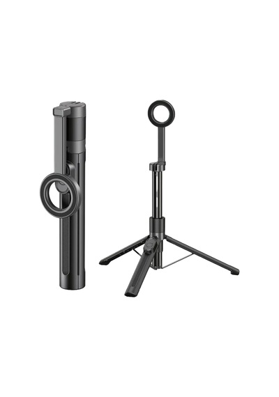Jmary Kt-279 Magnetik Kablosuz Kumandalı Tripod Ve Selfie Çubuğu Siyah