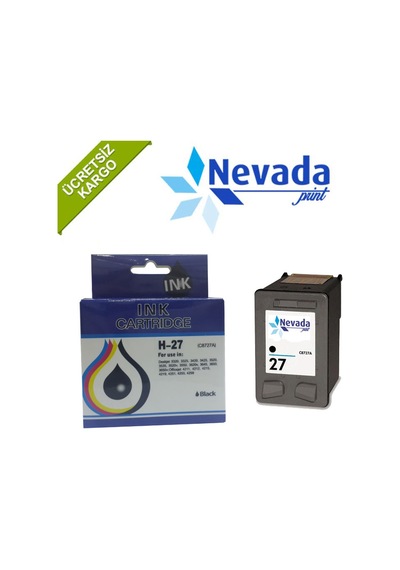 Hp 27 Siyah Kartuş Uyumlu İthal Hp C8727A