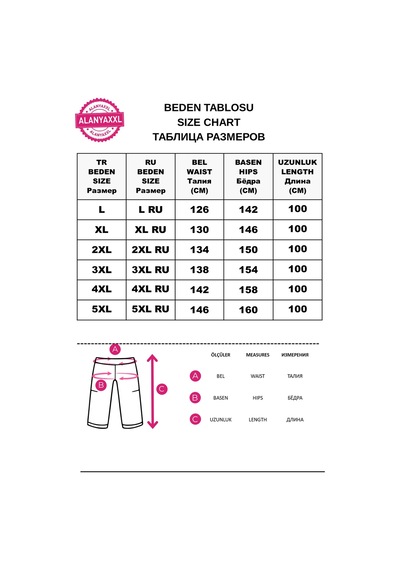 Büyük Beden Likralı Beli Lastikli Nakış Detaylı Boru Paça İnce Viskon Kadın Tayt Pantolon Siyah Büyük Beden Likralı Beli Lastikli Nakış Detaylı Boru Paça İnce Viskon Kadın Tayt Pantolon Siyah