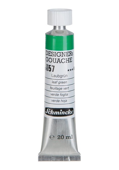 Schmincke Hks Designers' Gouache Tüp Guaj Boya 20 ML 563 Sap Green