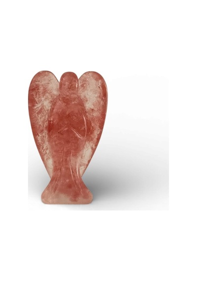 Doğaltaş Melek Epoksi Reçine Gül Quartz Pembe