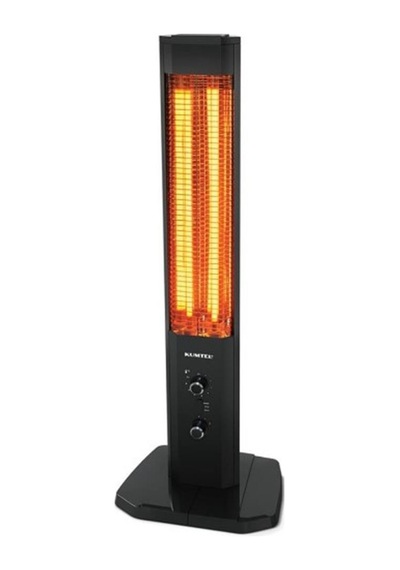 Kumtel Mh-2300 Çift Flamentli Siyah Isıtıcı