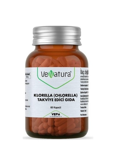 Venatura Klorella Chlorella Takviye Edici Gıda 520 Mg 60 Kapsül
