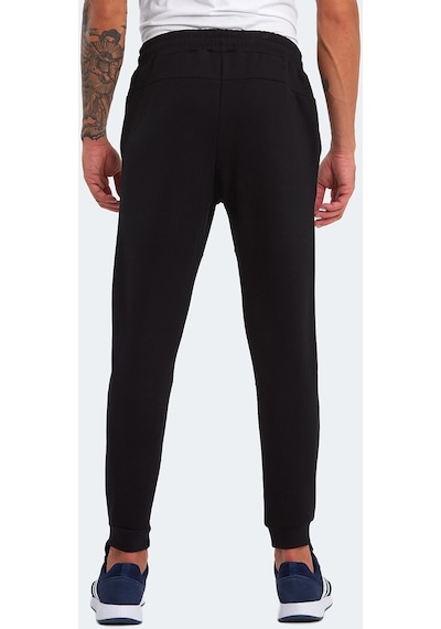 Slazenger KOX I Erkek Cepli Dar Paça Siyah Eşofman Altı
