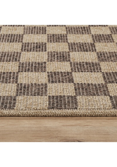 Kaşmir Halı Kilim Jüt Dorne Brown 120x180 Cm Kahverengi