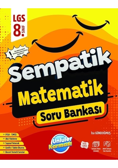 Ünlüler Karması 8.sınıf Lgs Sempatik Matematik Soru Bankası