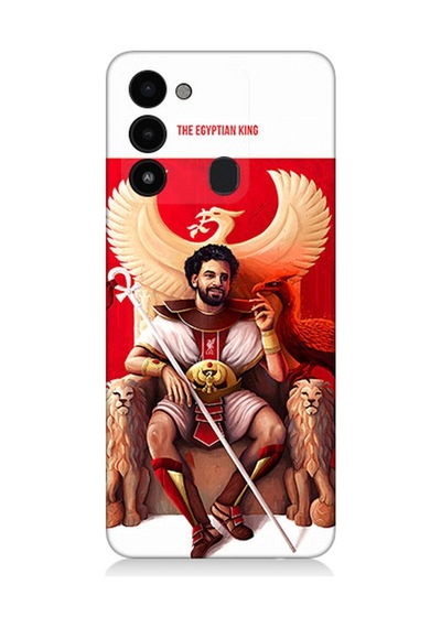 Tecno Spark 8c Uyumlu Silikon Kılıf Mo Salah Futbol