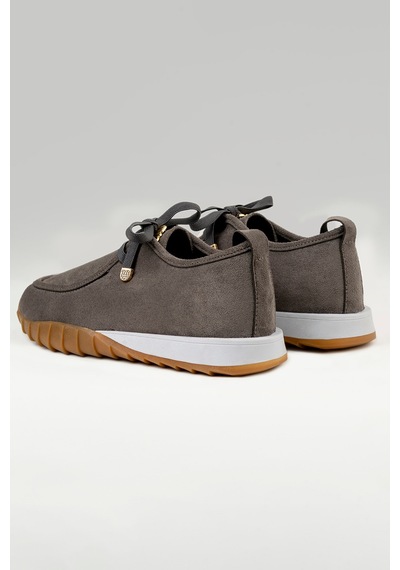 Tw Tonny White New York 057 Kadın Renkli Tabanlı Sneaker Yürüyüş Ayakkabısı Füme