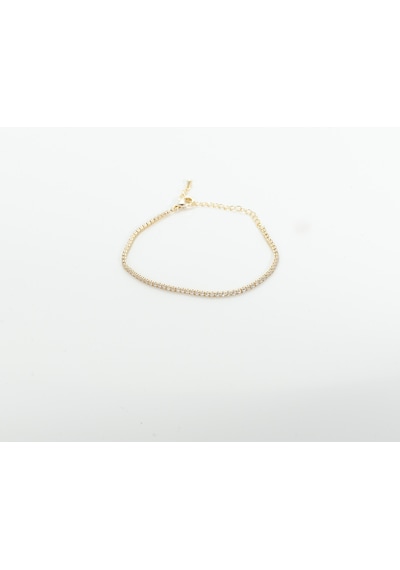 Biem Gold Renk Su Yolu Taşlı Bileklik Gold/gümüş