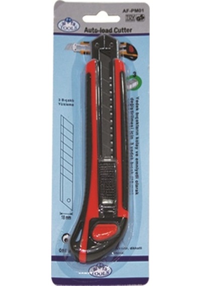 Maket Bıçağı Plastik 3 Yedekli Af-Pm01 Al-Fa Tools