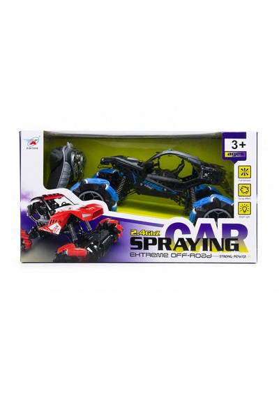 Spray Özellikli 2.4ghz Uzaktan Kumandalı Off-road Akrobat Araba Duman Efektli
