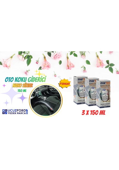 Klima Koku  - Nano Gümüş - 150 Ml 3 Adet