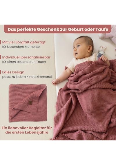 Little Dedi Yumuşak Örme Bebek Battaniyesi 30x40 İnç Oeko-tex Sertifikalı Çok Renkli