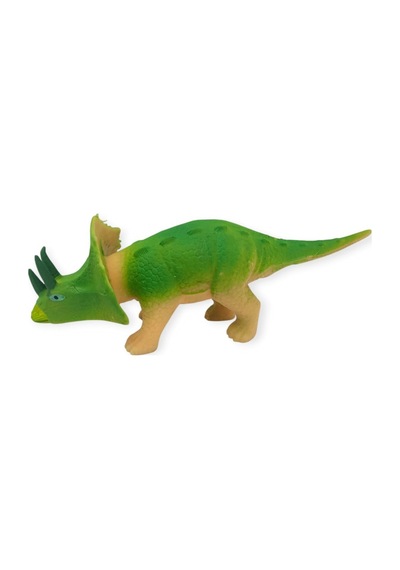 Fidget Oyuncak - Streç Dinazor Figürü 18 Cm - Triceraptors Hayvan