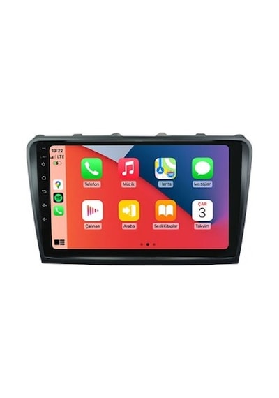Skoda Super B 2009-2015 4gb Ram 32gb Hafıza 4 Çekirdek Carplay Kamera Android Multimedya 9"