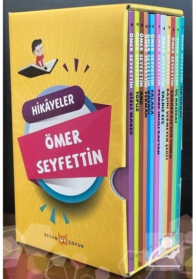 Mercankitap Ömer Seyfettin Çocuk Kitapları Ortaöğretim 12 Kitap Set / Öm...