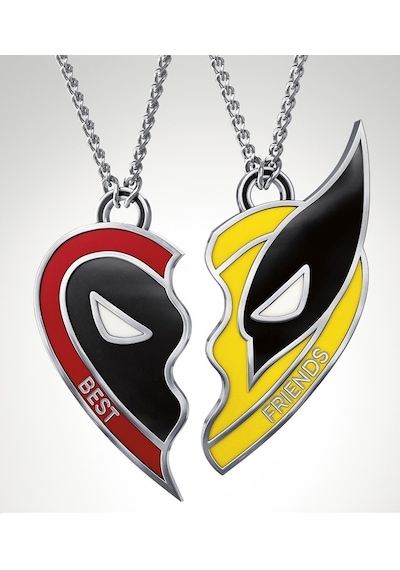 Deadpool & Wolverine Best Friends Sevgili Çift Arkadaş Kolyesi