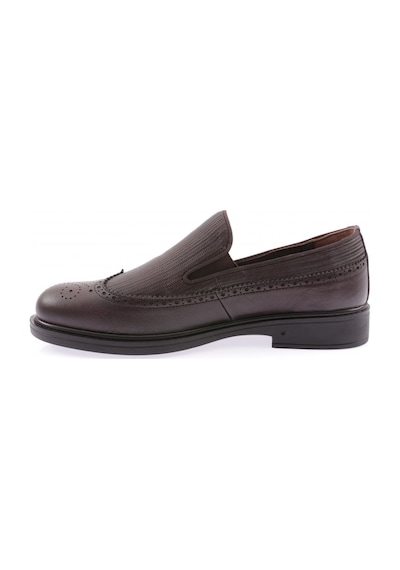 Dgn 2055-23y Erkek Comfort Lazerli Ayakkabı 2055-1506-R0685 Kahverengi