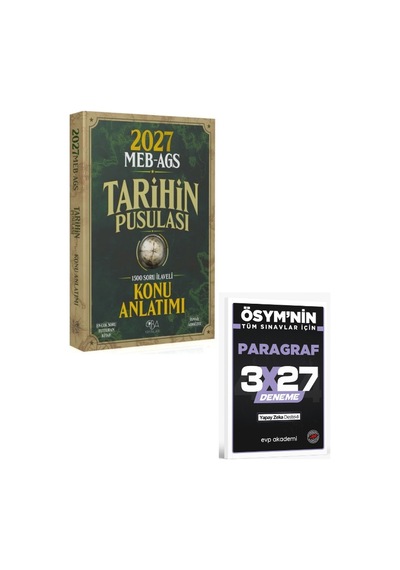 Cba 2027 Meb-ags Tarihin Pusulası Konu Anlatımı+ Evp Akademi Paragraf