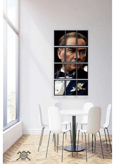 12 Parça Puzzle Yeni Atatürk Atam Çerçeve Görünümlüı Mdf Tablo Duvar Süsü Hediyelik Eşya Renkli - 596129247 Renkli 12 Parça Puzzle Yeni Atatürk Atam Çerçeve Görünümlüı Mdf Tablo Duvar Süsü Hediyelik Eşya Renkli - 596129247 Renkli
