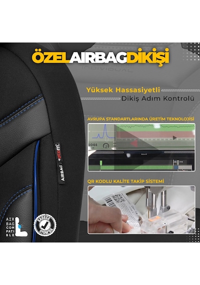 Otom Individual Design Ekstra Destekli Oto Koltuk Kılıfı - 550061876
